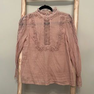 Free People One Victorian style top